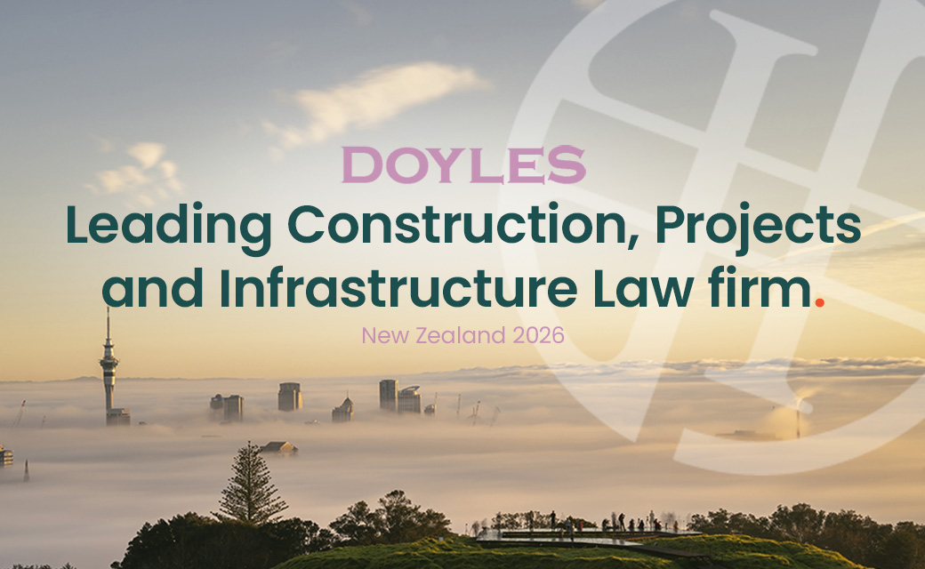 Doyles Guide 2026 Recognition – Construction & Infrastructure Team